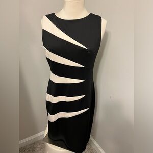 R&M Richard Black Dress Sz 8 p